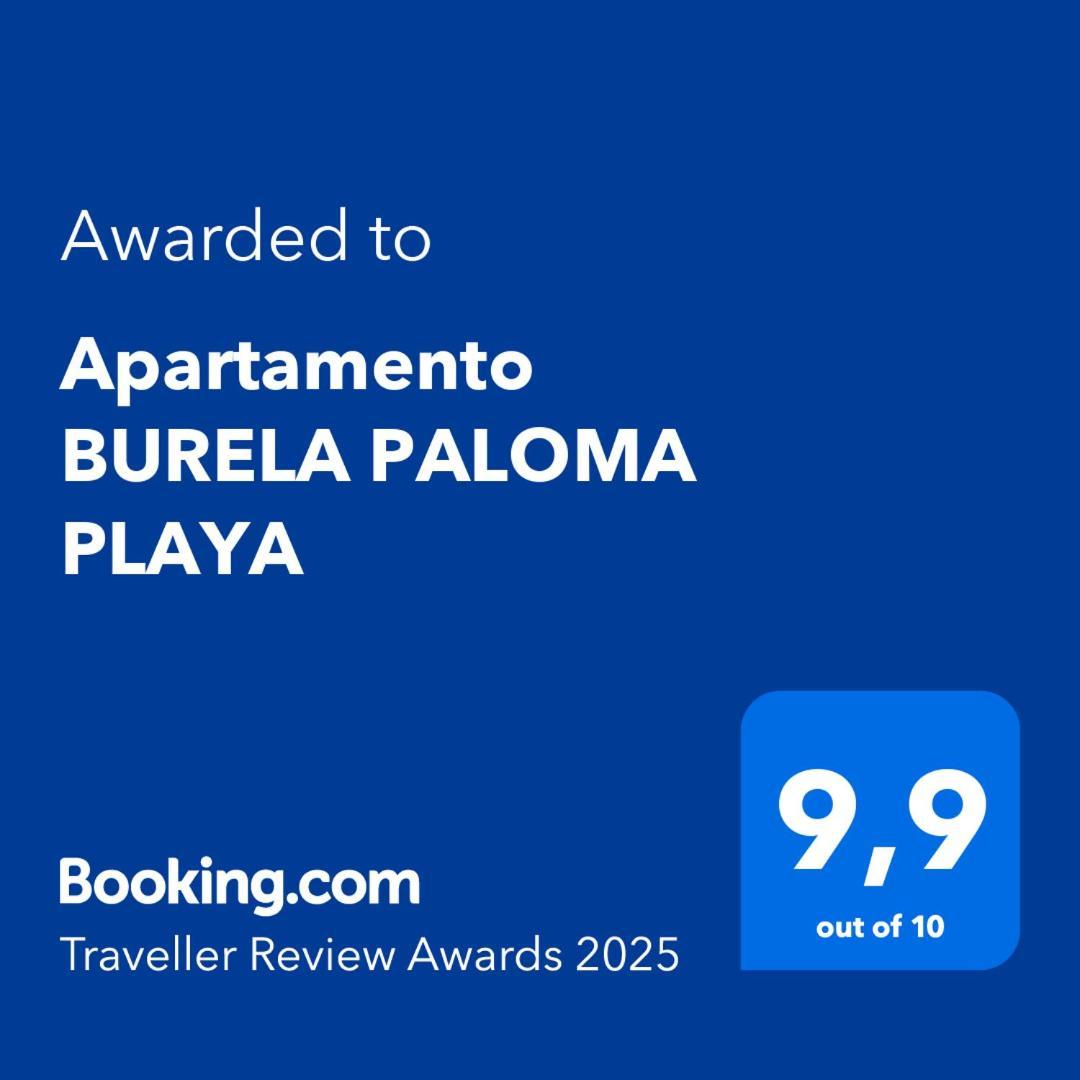 Apartamento Burela Paloma Playa Dış mekan fotoğraf
